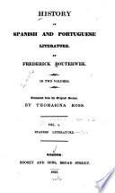 History of Spanish and Portuguese Literature