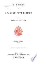 History of Spanish Literature