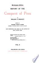History of the conquest of Peru