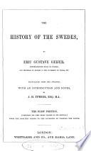 History of the Swedes. Translated, with introduction and notes, by J. H. Turner