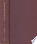 History of the Theory of Numbers