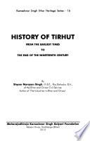 History of Tirhut