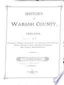 History of Wabash County, Indiana