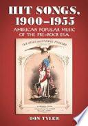 Hit Songs, 1900-1955