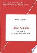 Hitler's Nazi State
