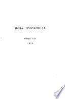 Hoja tisiologica