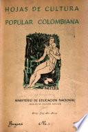 Hojas de cultura popular colombiana
