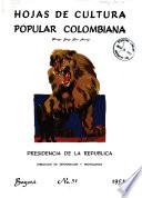 Hojas de cultura popular colombiana