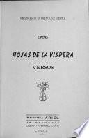 Hojas de la vispera