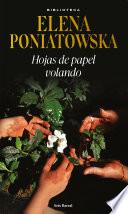 Hojas de papel volando
