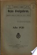 Hojas divulgadoras ...