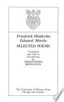 HOLDERLIN AND MORKIKE SELECTED POEMS