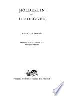 Hölderlin et Heidegger