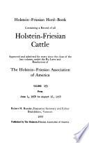 Holstein-Friesian Herd Book