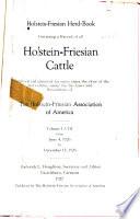 Holstein-Friesian Herd-book