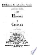 Hombre y cultura