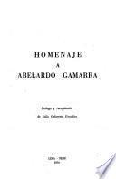 Homenaje a Abelardo Gamarra