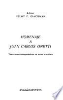 Homenaje a Juan Carlos Onetti