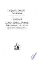 Homenaje a Juan García Ponce