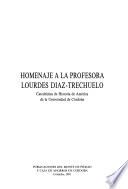 Homenaje a la profesora Lourdes Díaz-Trechuelo