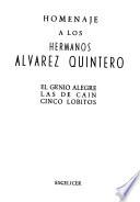 Homenaje a los hermanos Alvarez Quintero