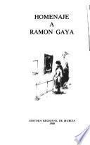 Homenaje a Ramón Gaya
