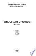 Homenaje al Dr. Muro Orejón