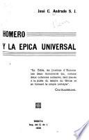 Homero y la épica universal ...