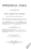Homiletical Index