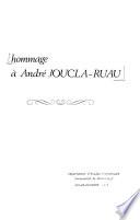 Hommage à André Joucla-Ruau