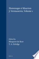 Hommages à Maarten J. Vermaseren, Volume 1