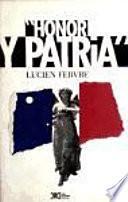 Honor y patria