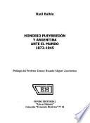 Honorio Pueyrredón y Argentina ante el mundo, 1872-1945
