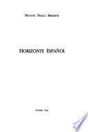 Horizonte español