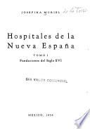 Hospitales de la Nueva España: Fundaciones del siglo XVI