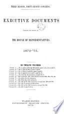 House Documents, Otherwise Publ. as Executive Documents