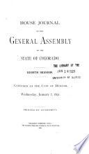 House Journal of the Legislative Assembly of the Territory of Colorado