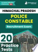 HP Police Constable Recruitment Exam Book (English Edition) | Himachal Pradesh | 20 Practice Tests (1500+ Solved MCQs)