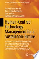 Human-Centred Technology Management for a Sustainable Future