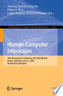 Human-Computer Interaction