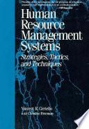 Human Resource Management Systems
