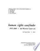 Human Rights Casefinder, 1953-1969