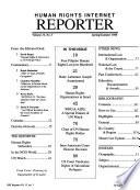 Human Rights Internet Reporter