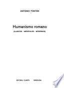 Humanismo romano