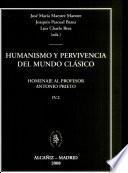 Humanismo y pervivencia del mundo clásico: Las artes literarias en el Renacimiento