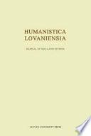 Humanistica Lovaniensia