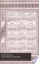 Hutchinson's Washington and Georgetown Directory