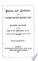 Hymns and Anthems for S. Peter's Church, Belsize Park