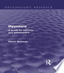 Hypnosis (Psychology Revivals)