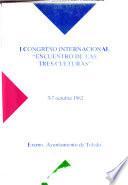 I Congreso Internacional Encuentro de las Tres Culturas, 3-7 octubre 1982